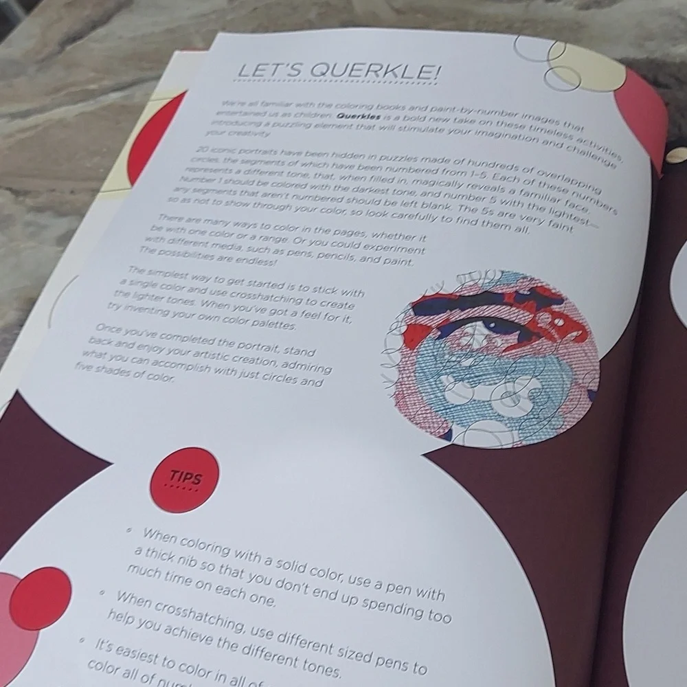 Querklies Icons Color-by-Number Book - Multicolor - Picture 5 of 13